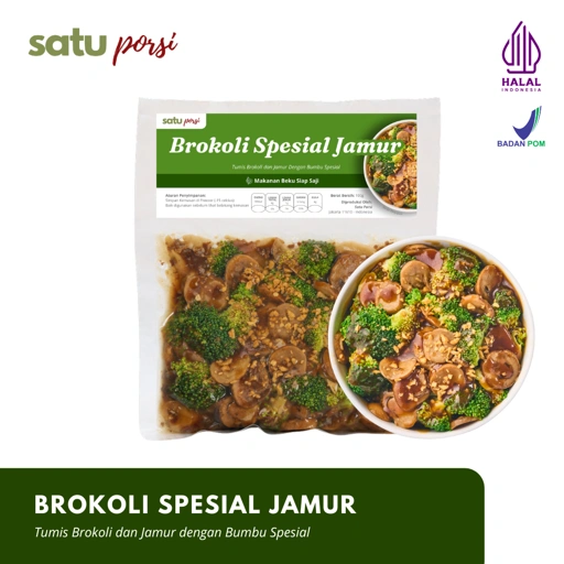 Satu Porsi Brokoli Spesial Jamur