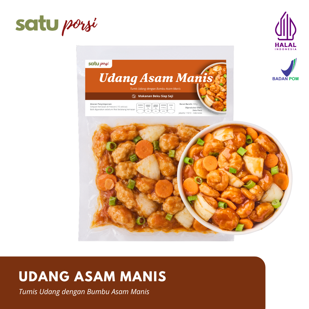 Satu Porsi Udang Asam Manis