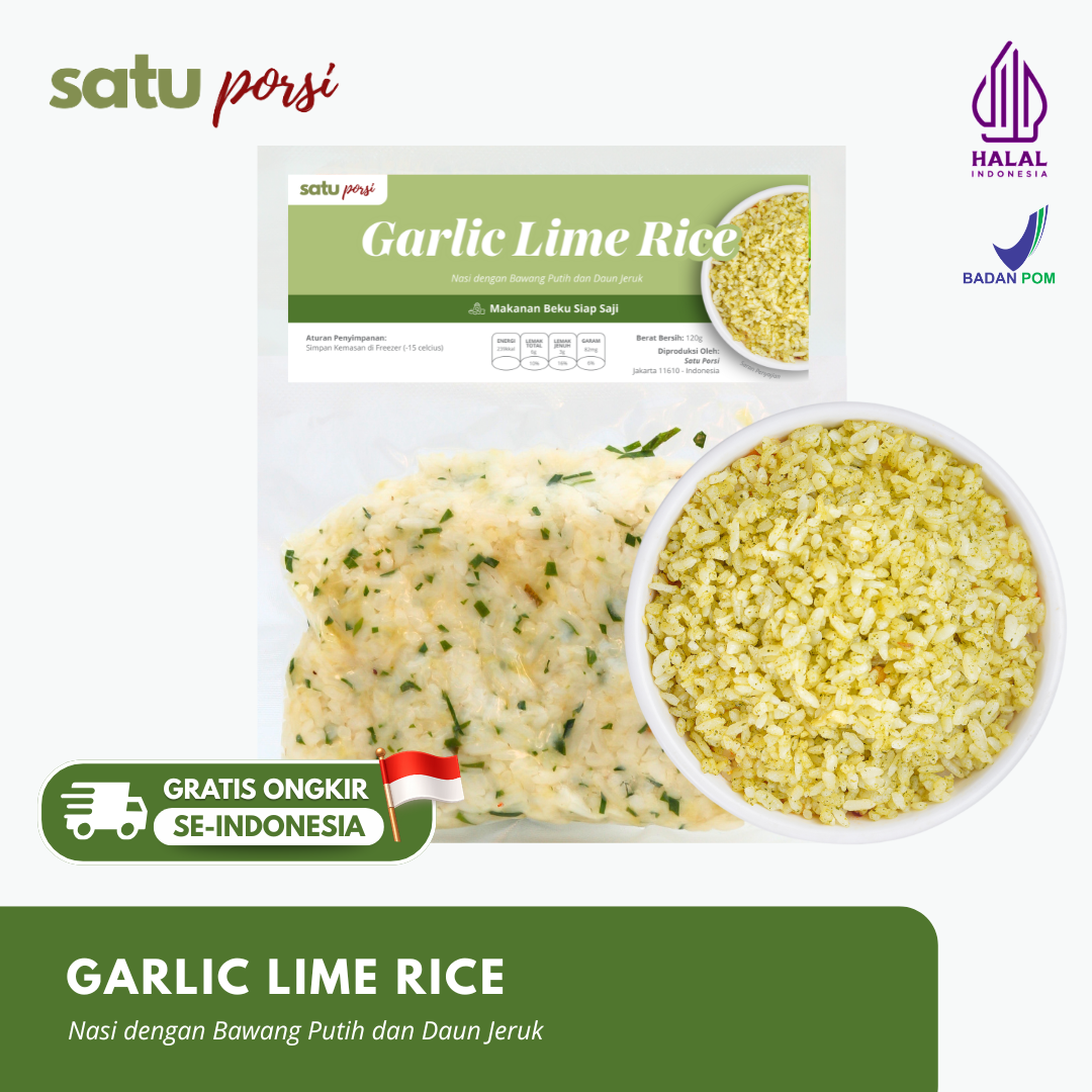 Satu Porsi Garlic Lime Rice