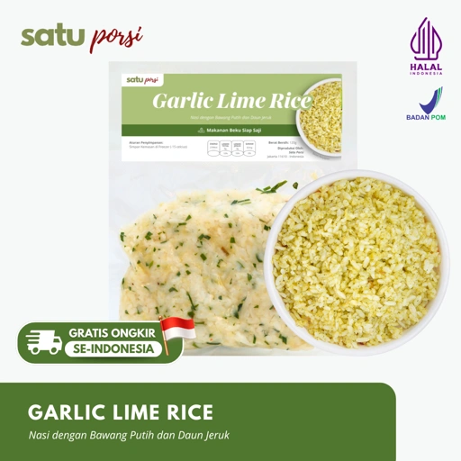 Image of Satu Porsi Garlic Lime Rice