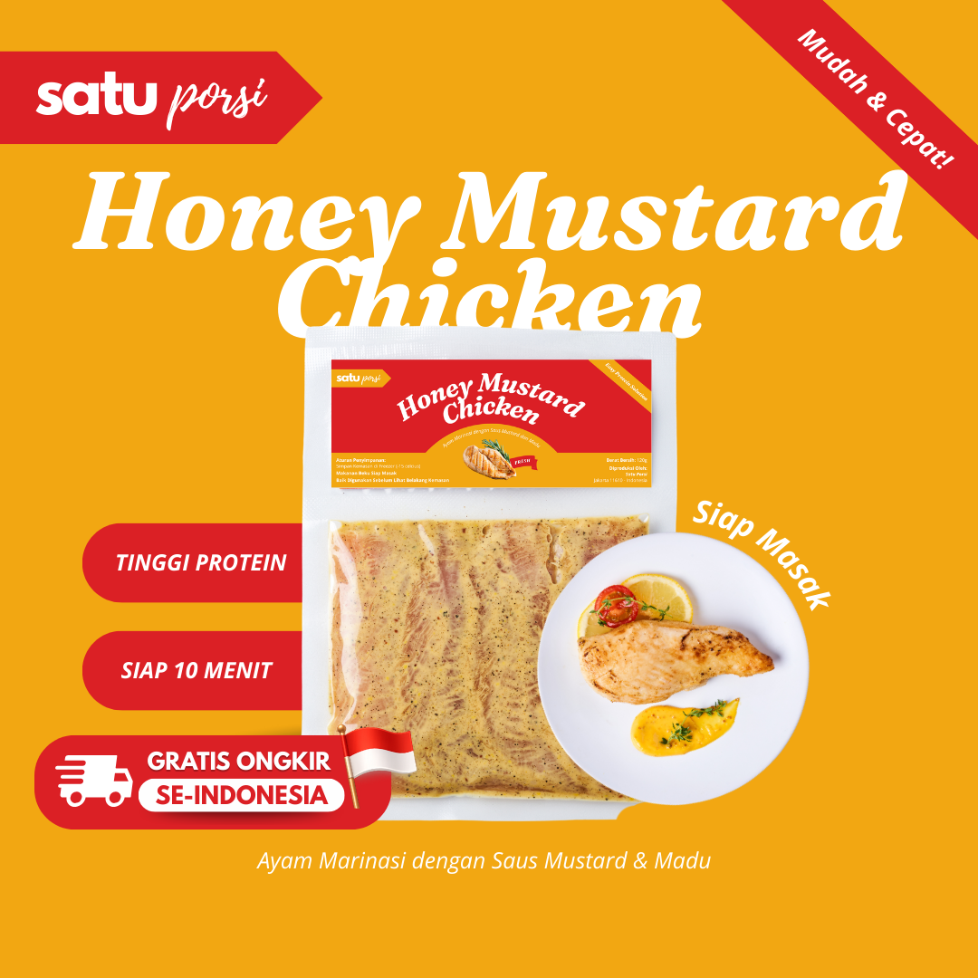 Frozen Food Satu Porsi Siap Masak Honey Mustard Chicken
