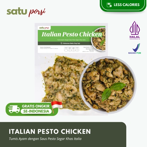 Image of Satu Porsi Italian Pesto Chicken