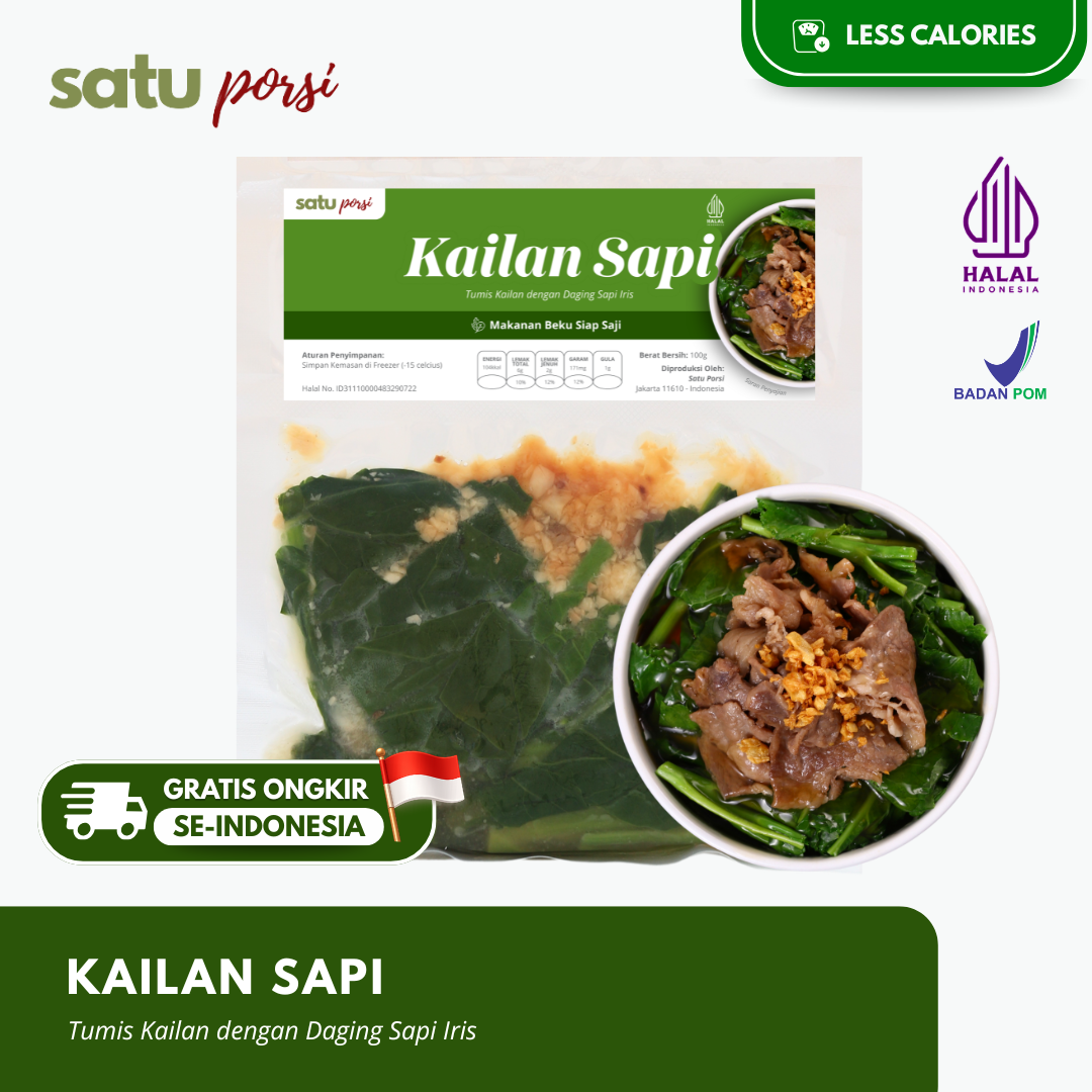 Satu Porsi Kailan Sapi