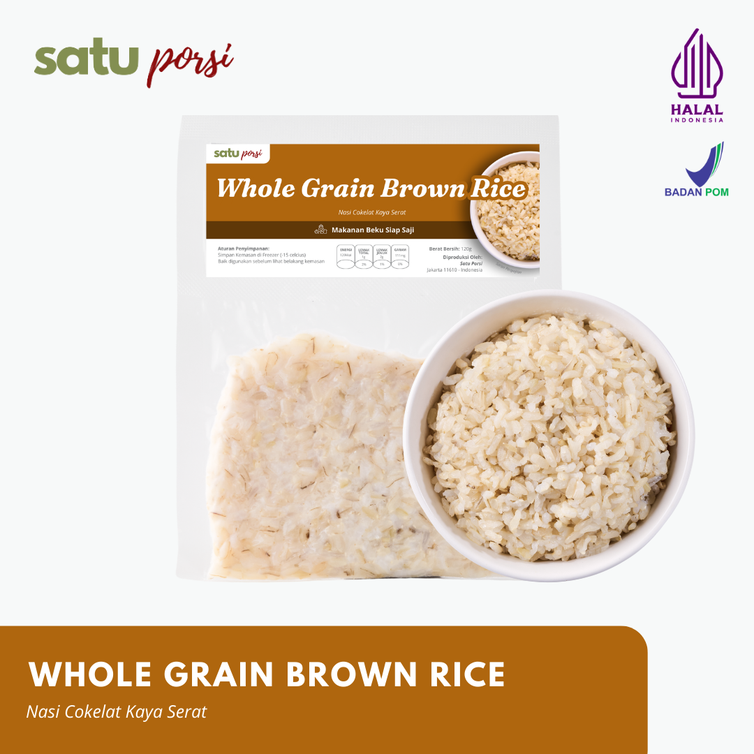 Satu Porsi Whole Grain Brown Rice