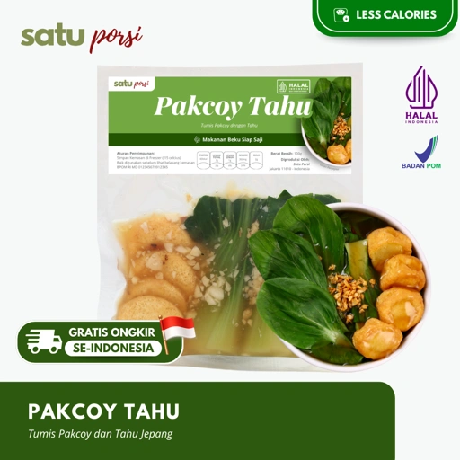 Image of Satu Porsi Pakcoy Tahu