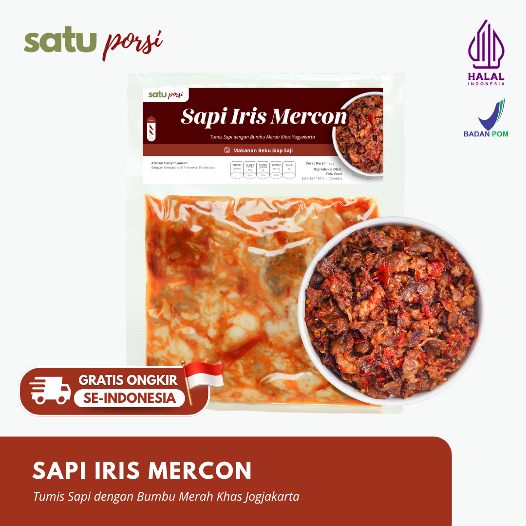 Satu Porsi Sapi Iris Mercon