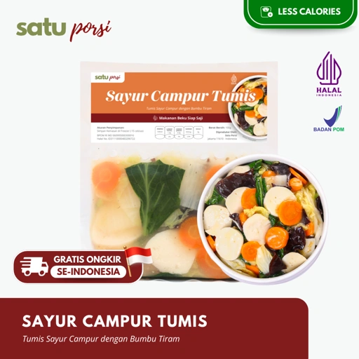 Satu Porsi Sayur Campur Tumis