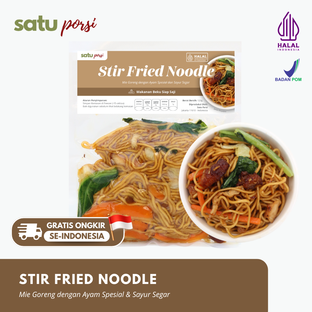 Satu Porsi Stir Fried Noodle