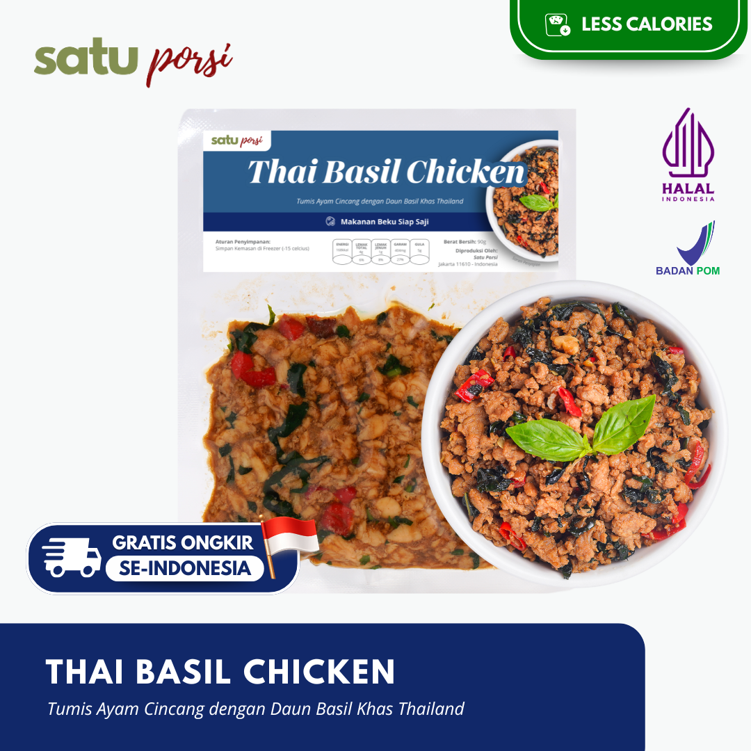 Satu Porsi Thai Basil Chicken