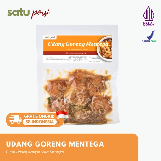 Image of Satu Porsi Udang Goreng Mentega
