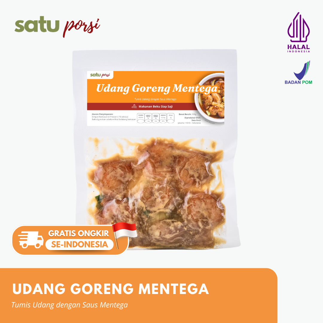 Satu Porsi Udang Goreng Mentega
