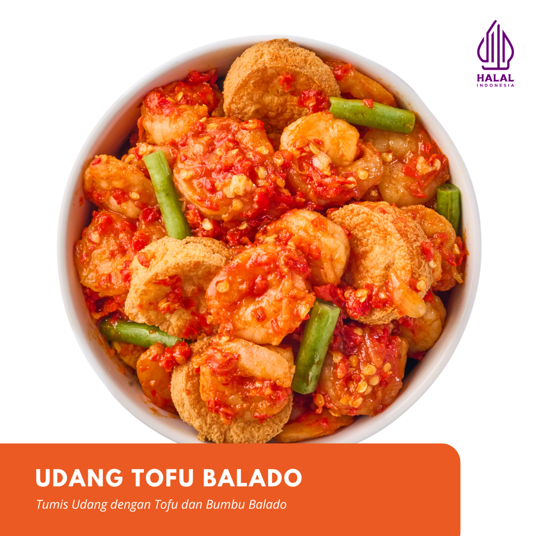 Satu Porsi Udang Tofu Balado