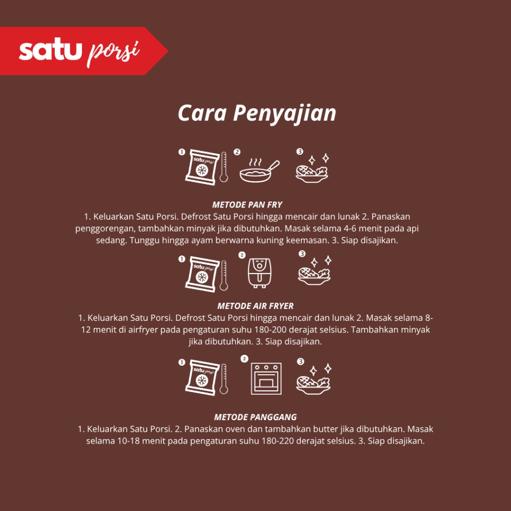 Frozen Food Satu Porsi Siap Masak African Grilled Chicken