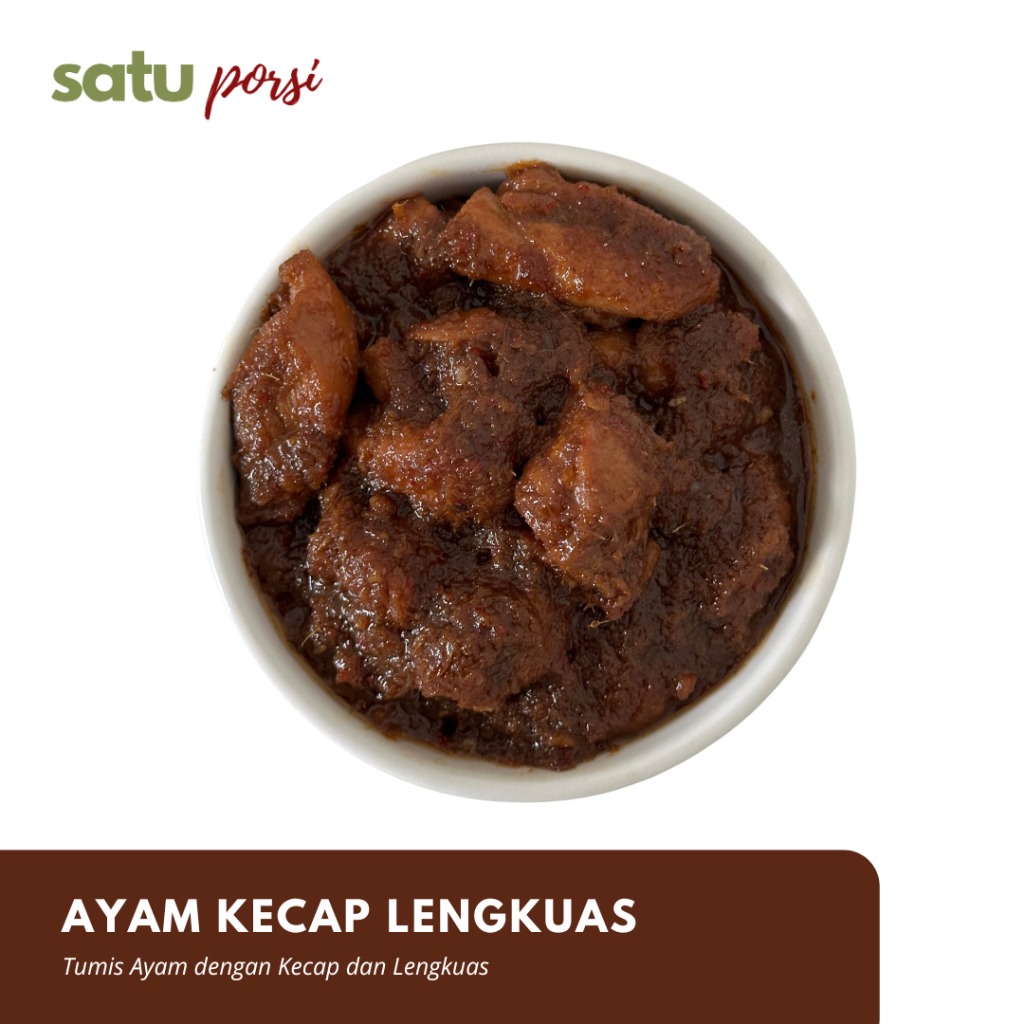 Satu Porsi Ayam Kecap Lengkuas