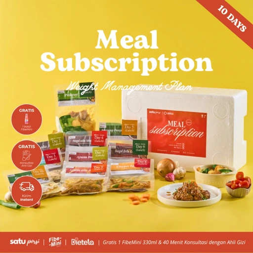 Image of Satu Porsi 10 Days Meal Subscription: Weight Management Plan