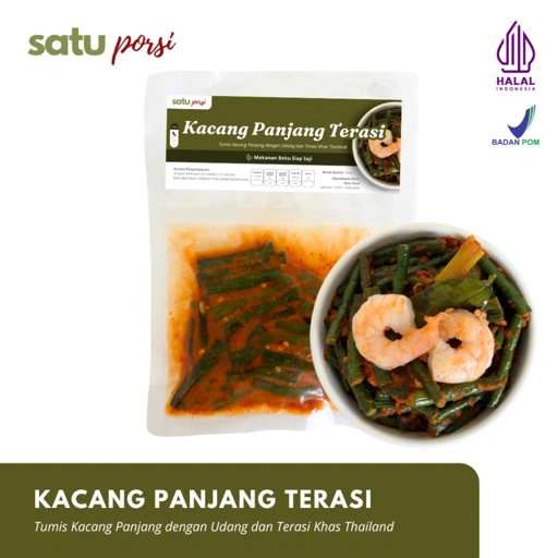 Image of Satu Porsi Kacang Panjang Terasi