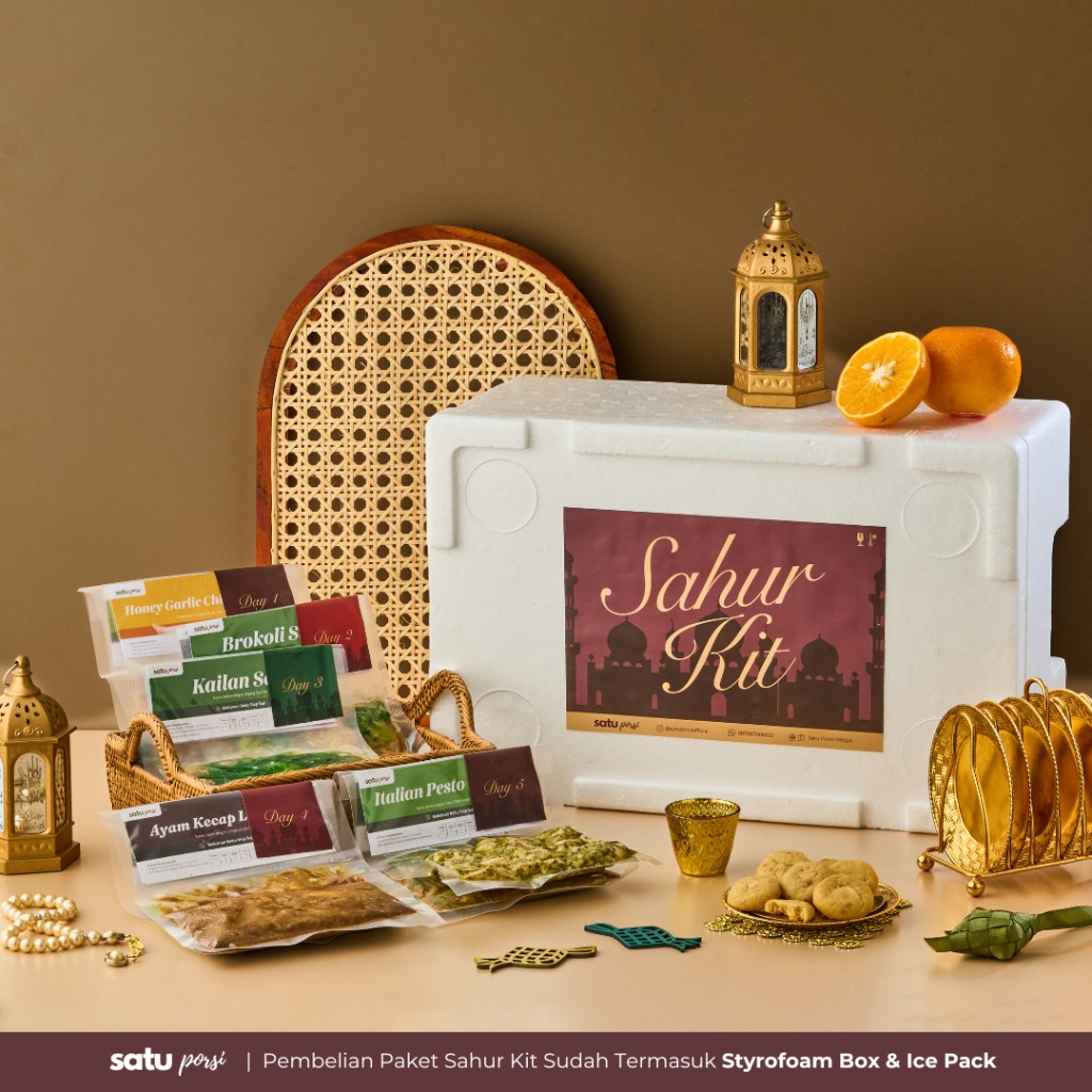 Satu Porsi Sahur Kit (Paket Makanan Sahur 40 Menu)