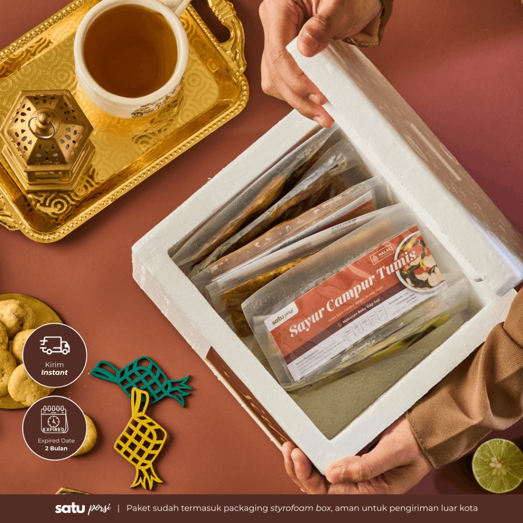 Satu Porsi Sahur Kit (Paket Makanan Sahur 6 Menu)