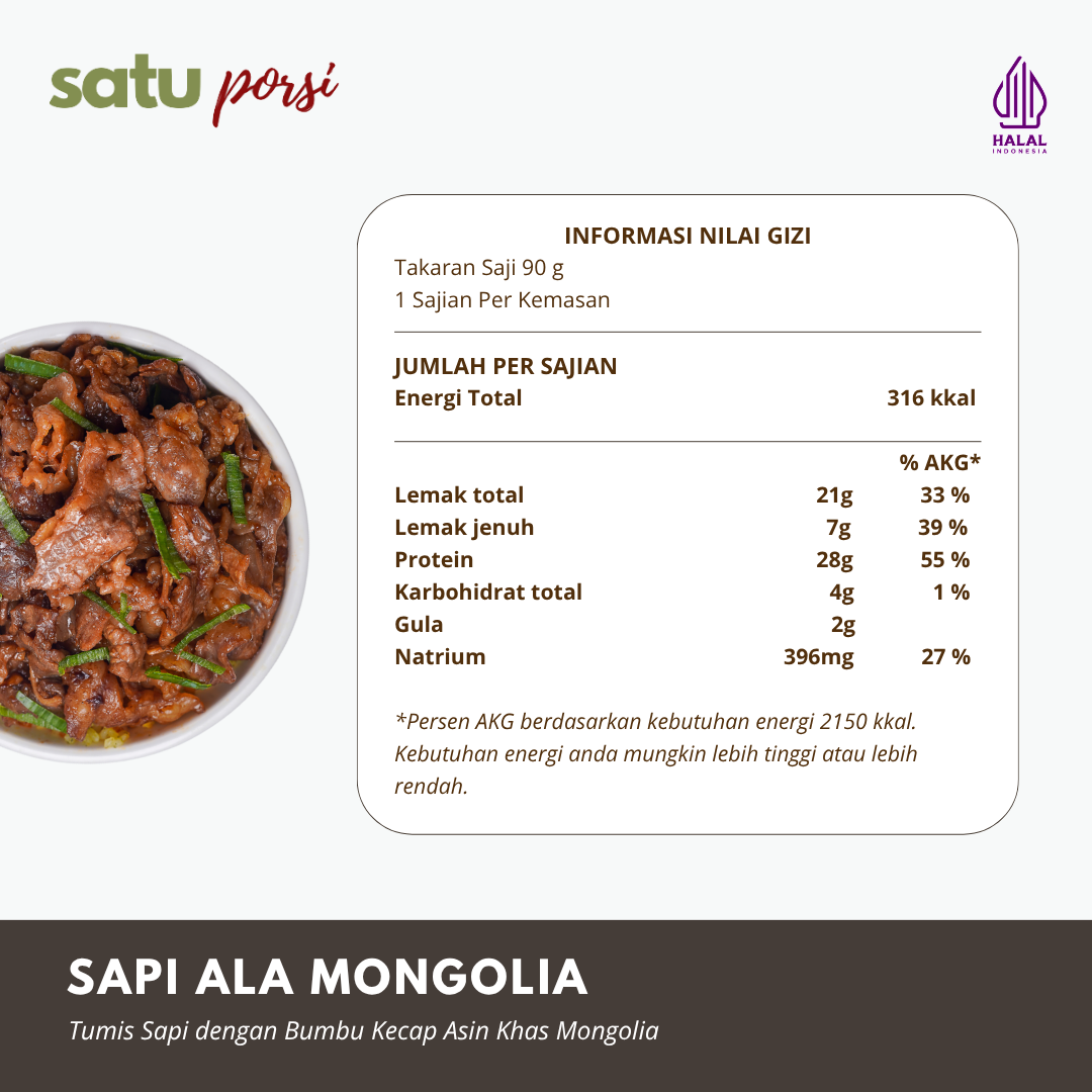 Satu Porsi Sapi ala Mongolia