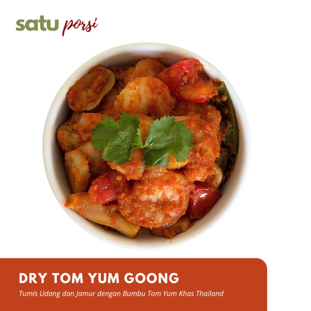 Satu Porsi Dry Tom Yum Goong