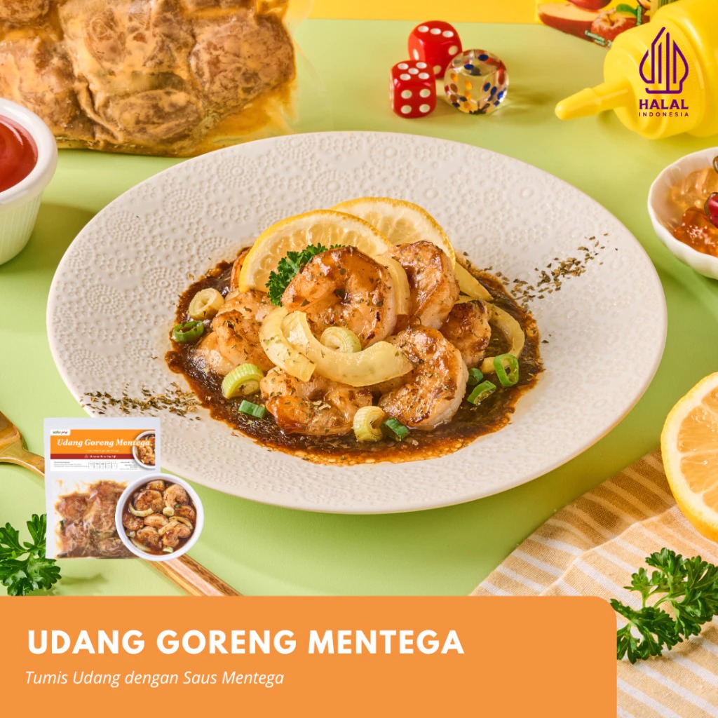 Satu Porsi Udang Goreng Mentega
