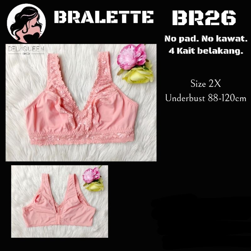Brallete Big Size. Bra Jumbo. BR26