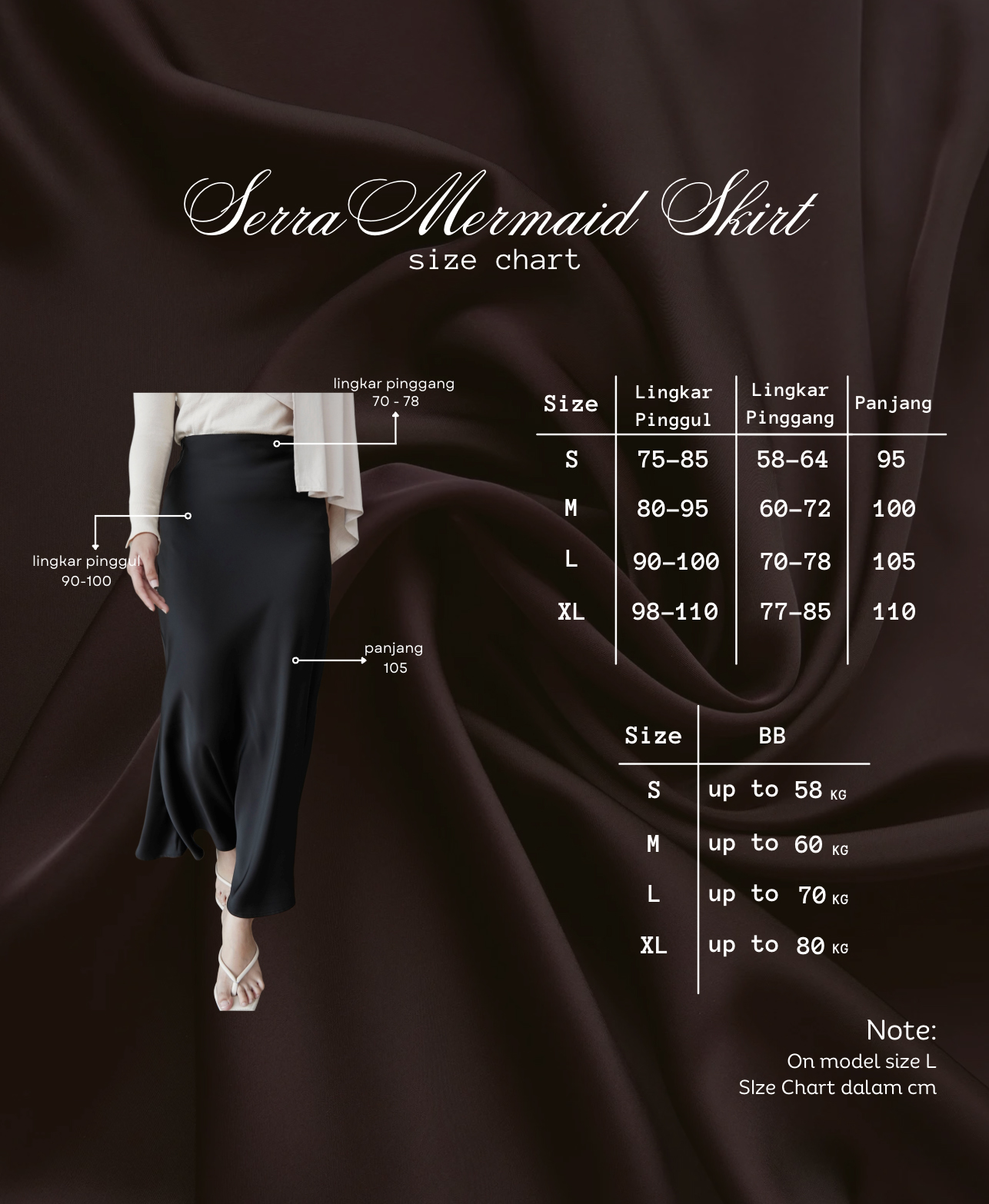 Lightsclo  -  Serra Mermaid Skirt