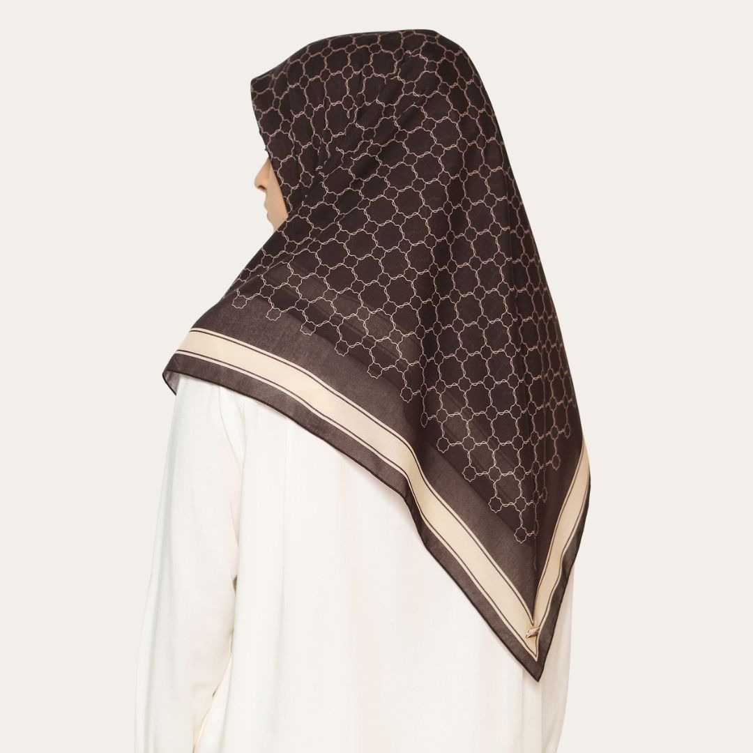 PARTE Primrose Scarf - Burnt Burgundy