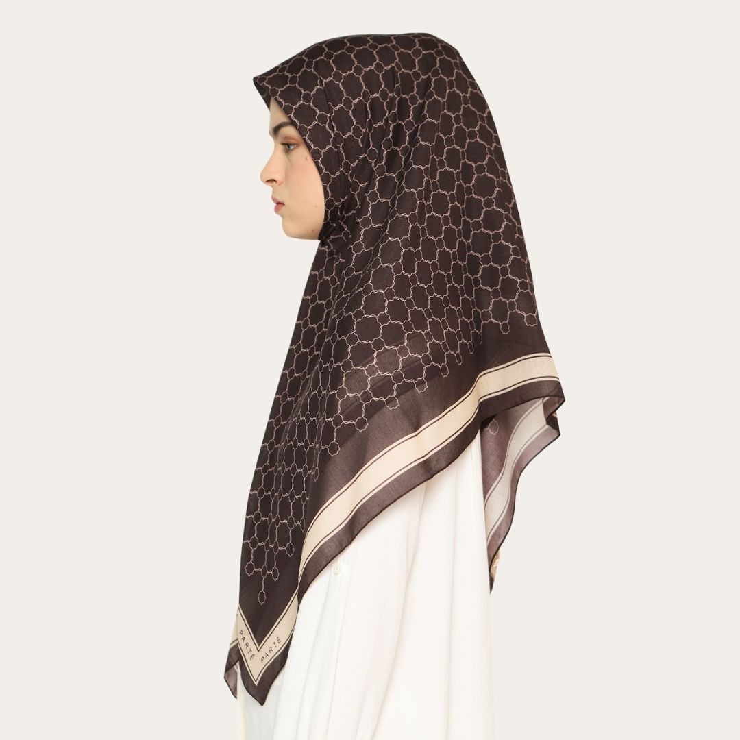 PARTE Primrose Scarf - Burnt Burgundy