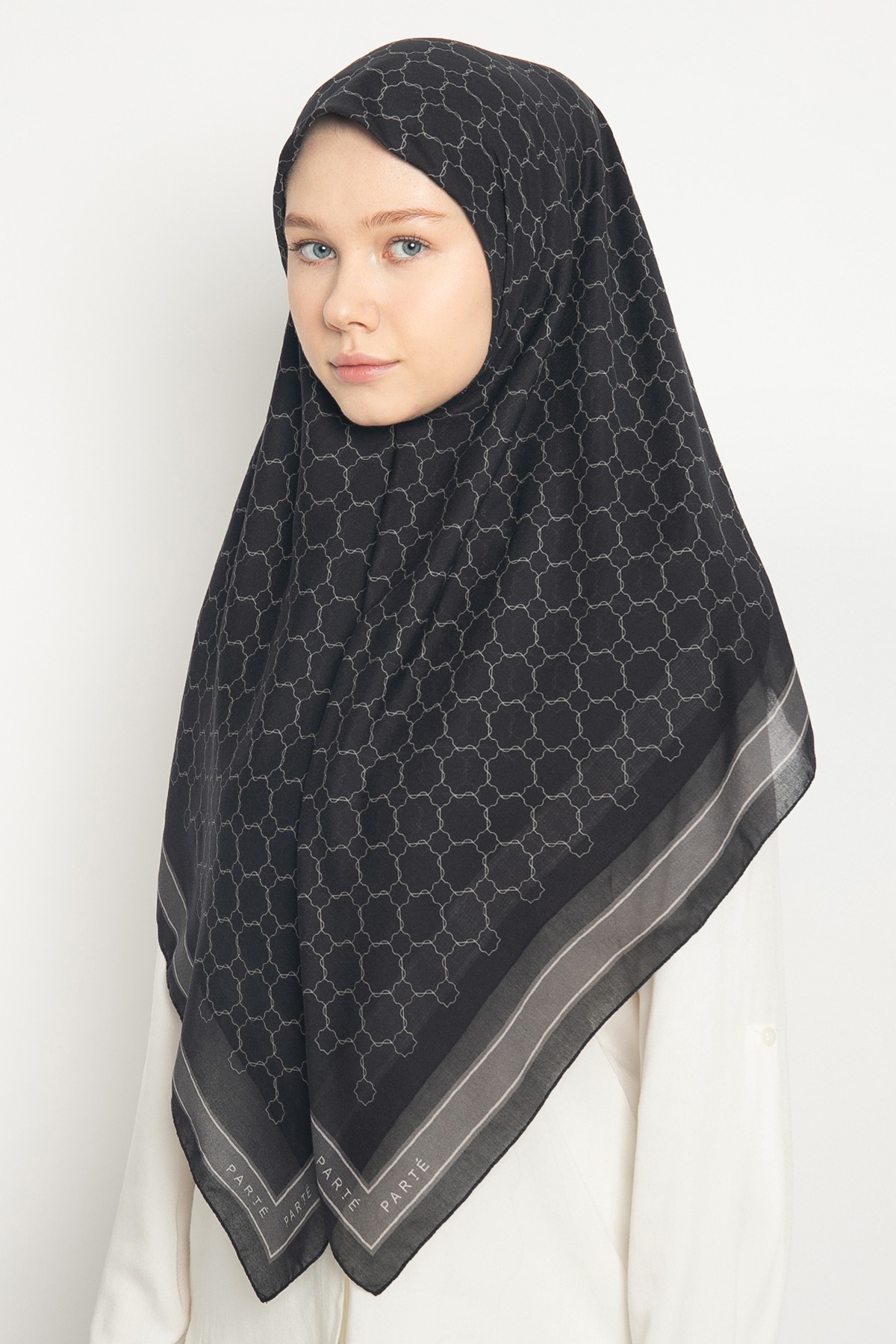 PARTE Primrose Scarf - Black Pearl