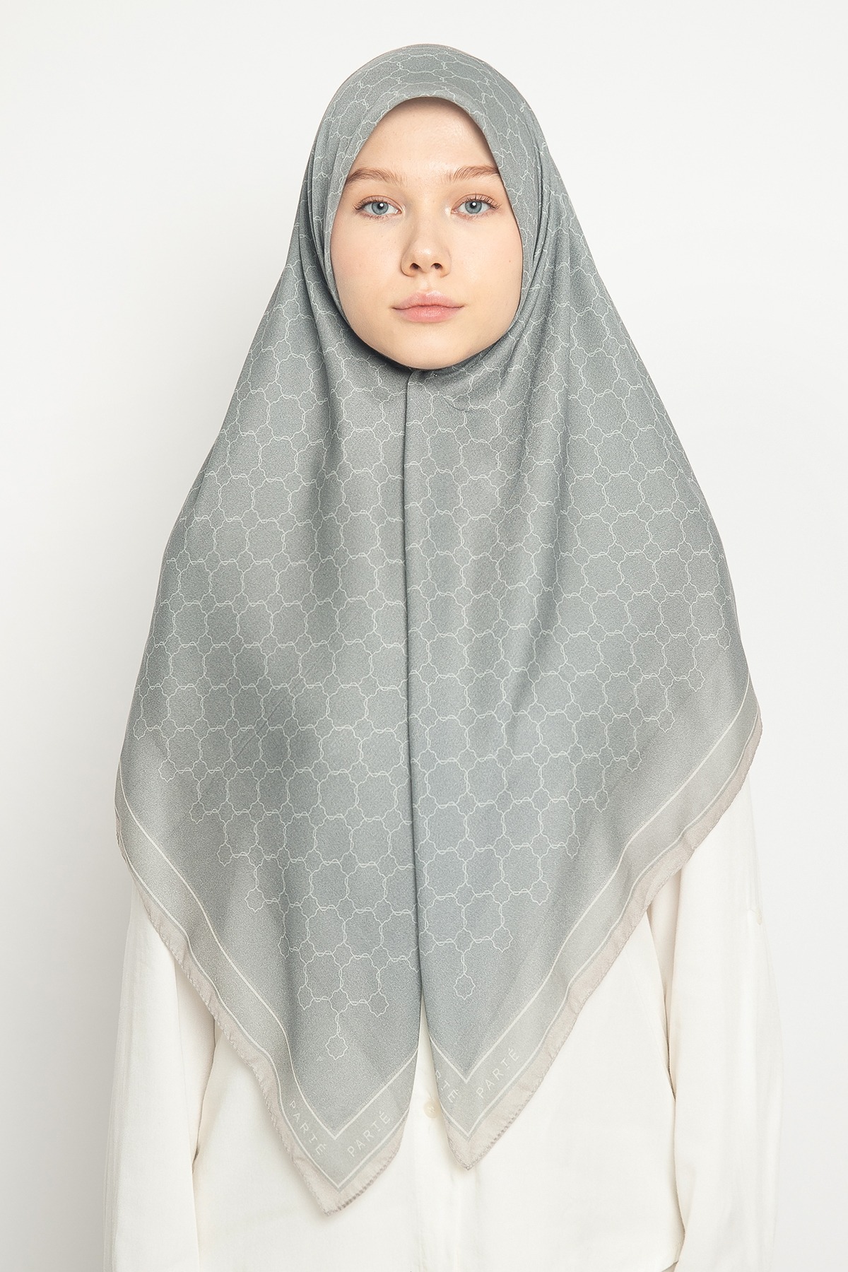 PARTE Primrose Scarf - Blue Frost