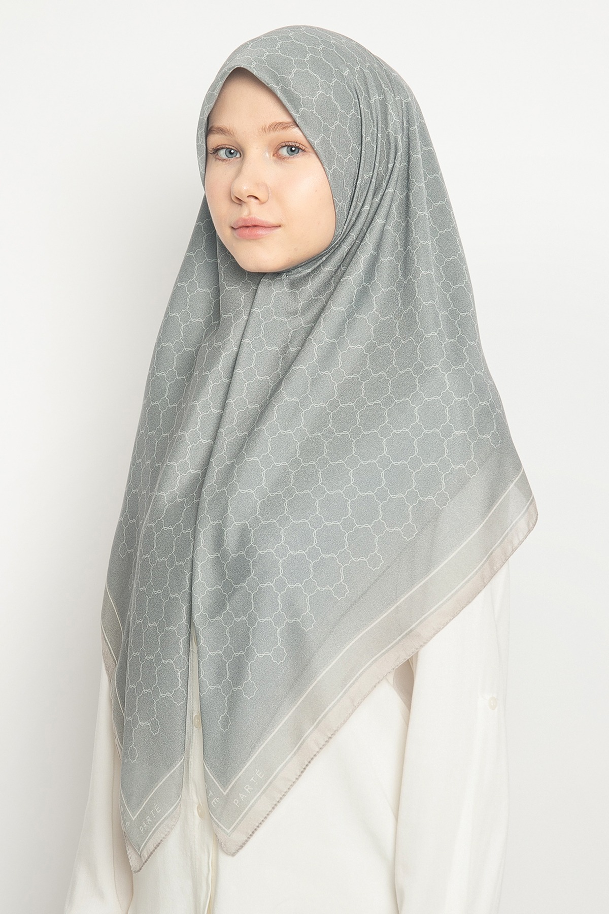 PARTE Primrose Scarf - Blue Frost