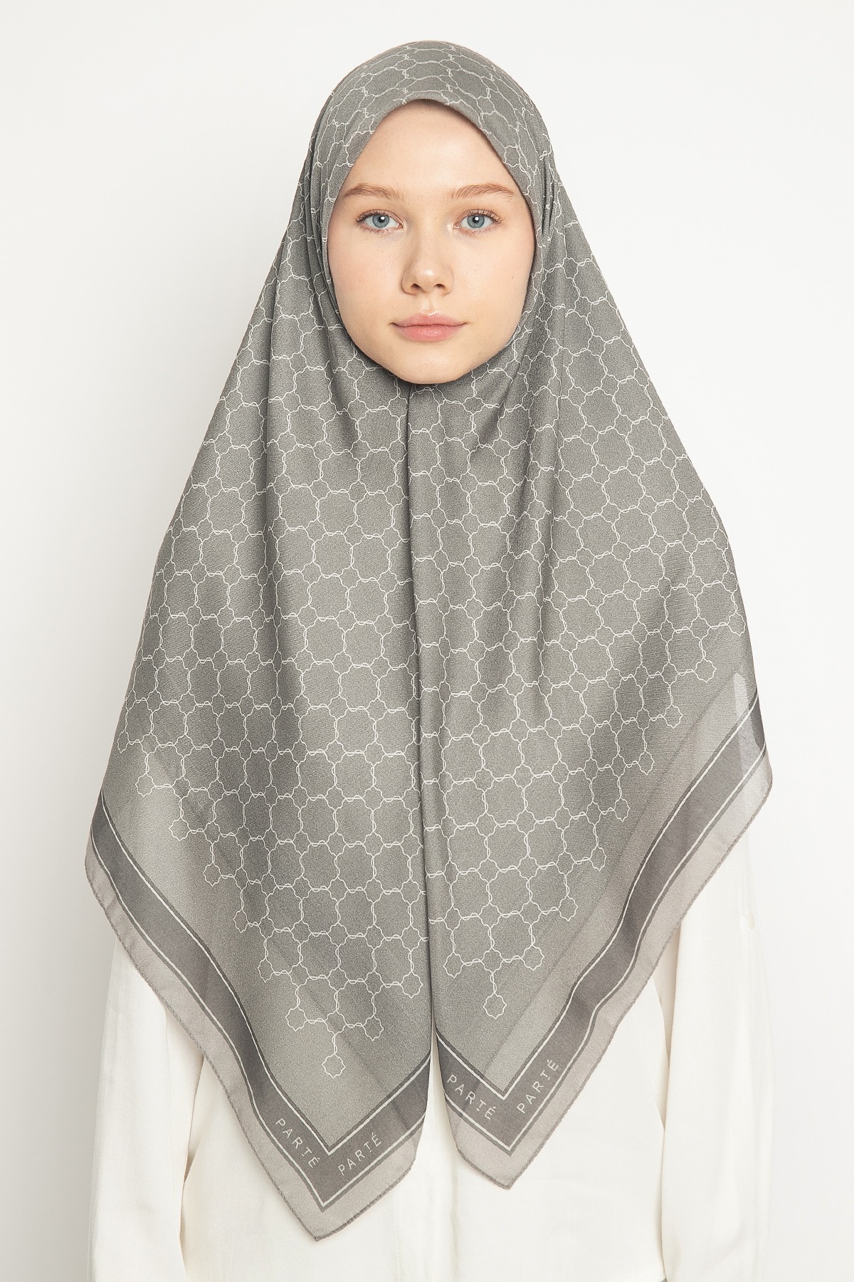 PARTE Primrose Scarf - Graphite Grey