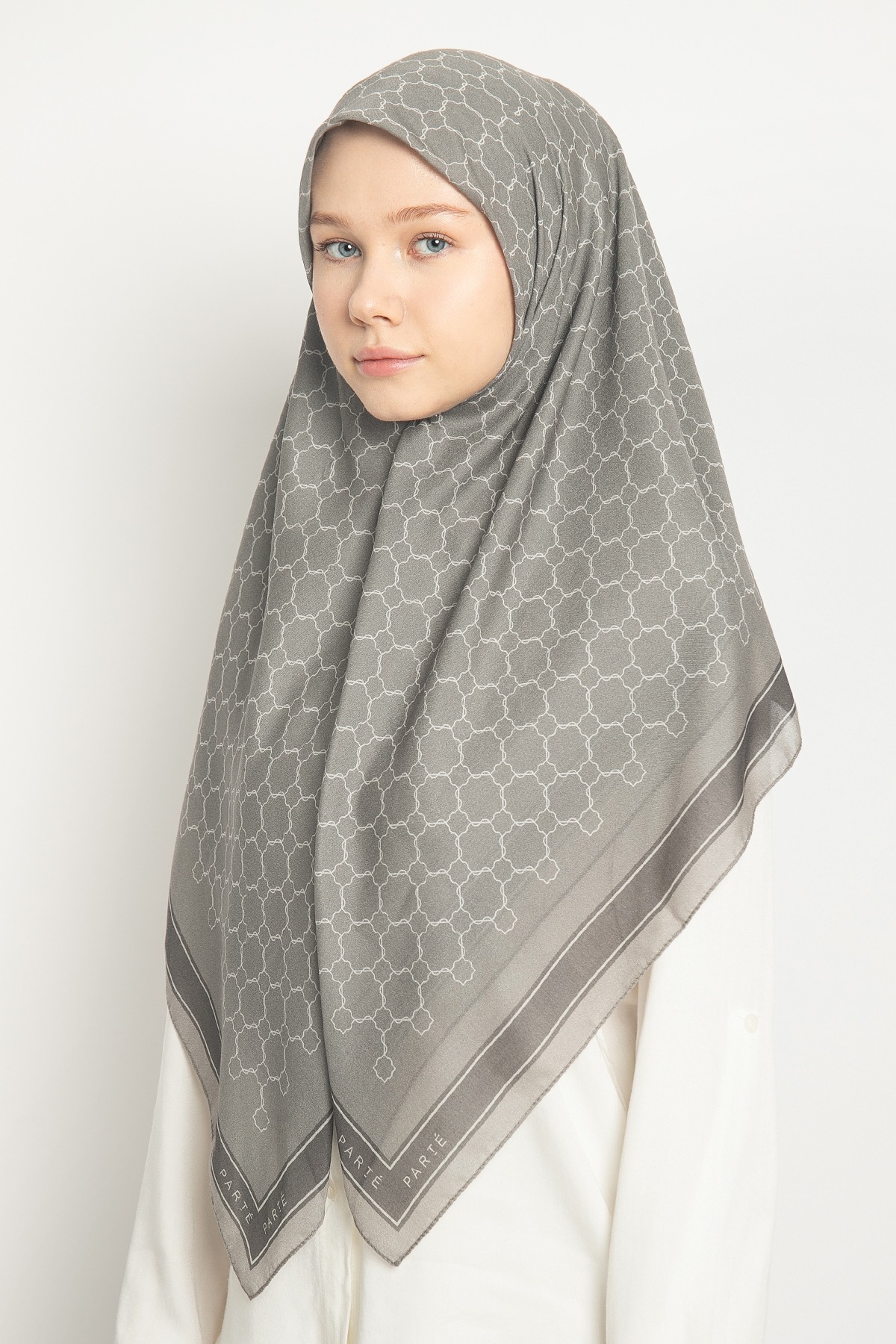 PARTE Primrose Scarf - Graphite Grey