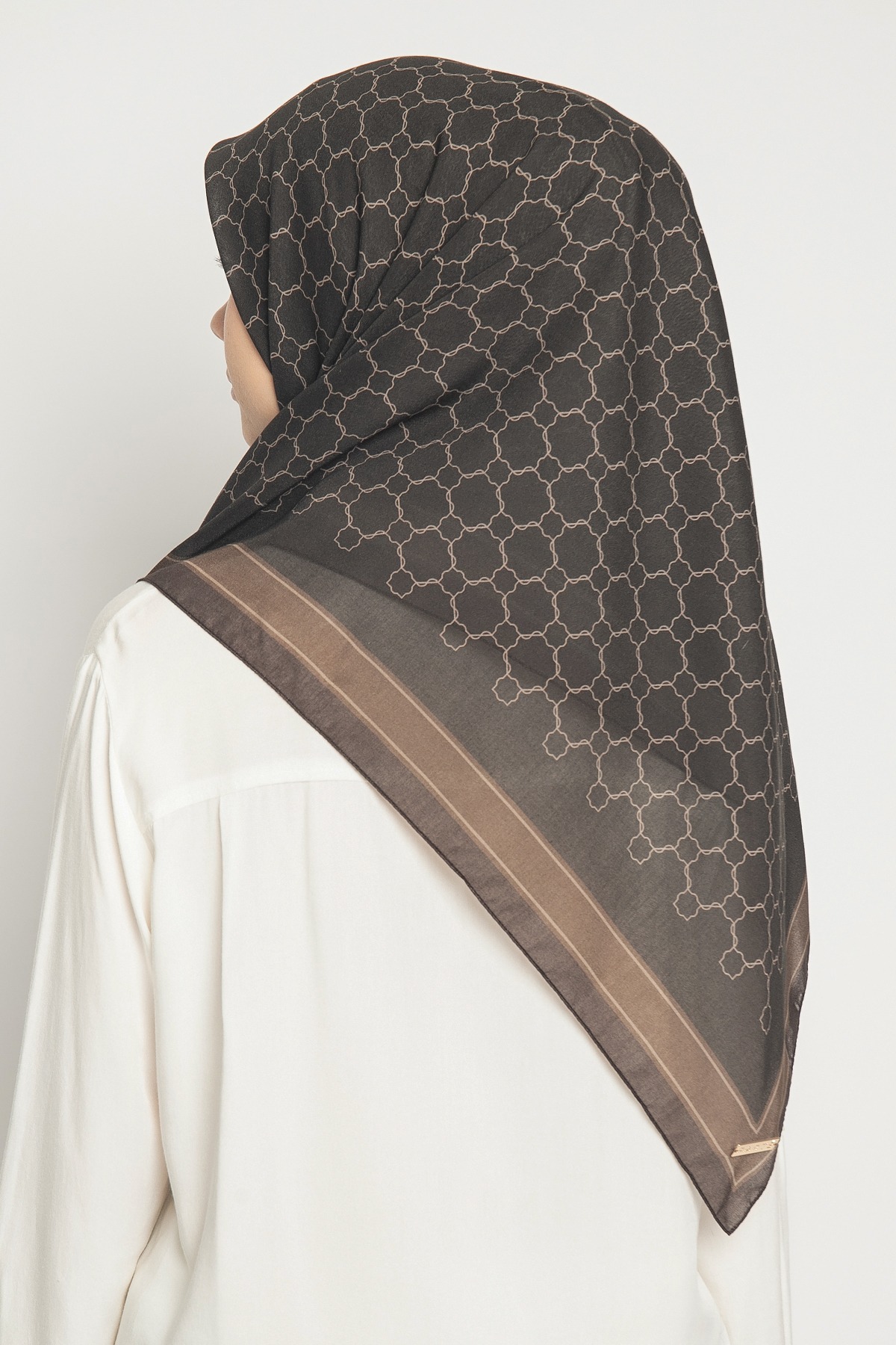 PARTE Primrose Scarf - Brown Opera