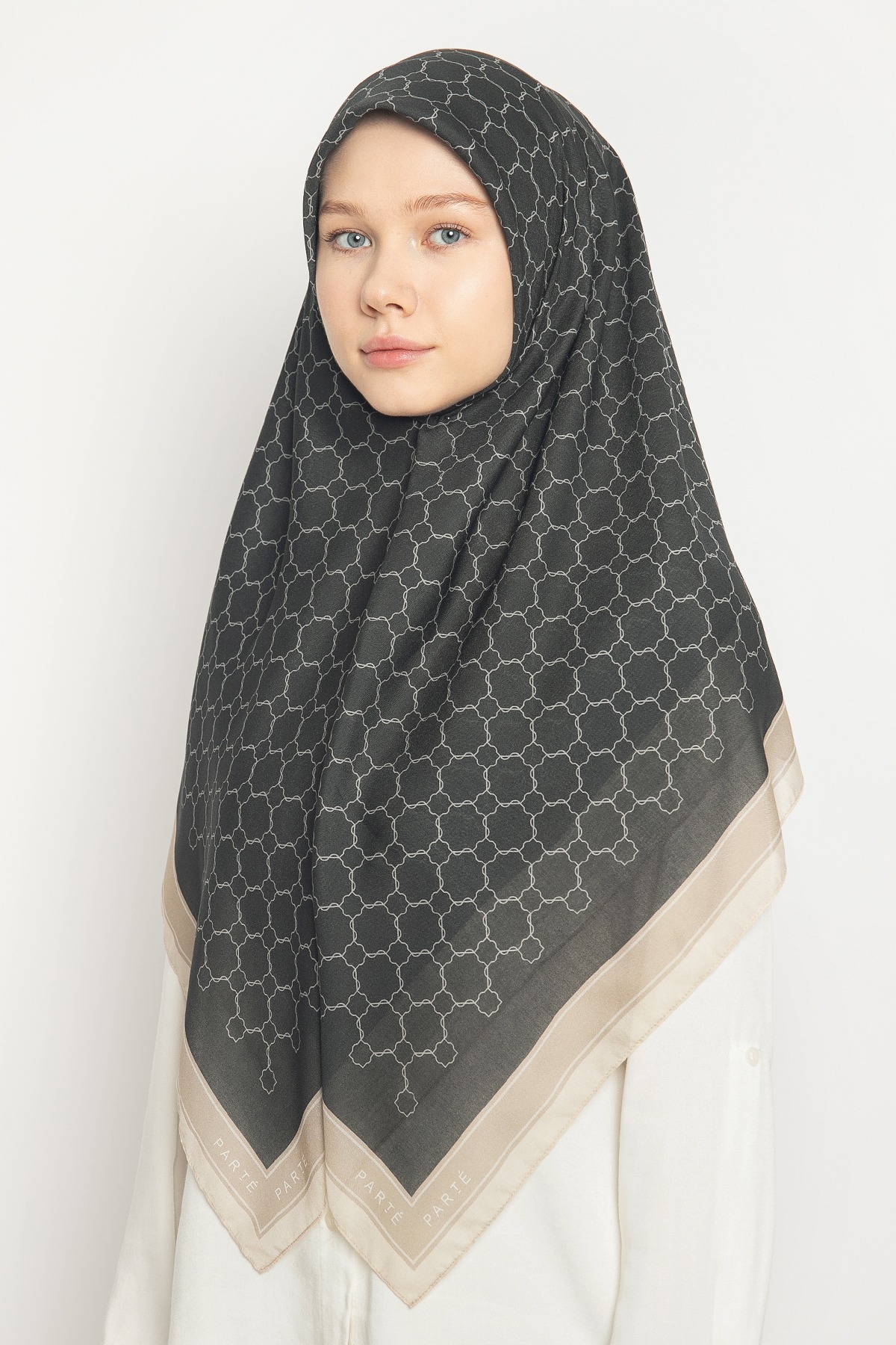 PARTE Primrose Scarf - Black Caviar