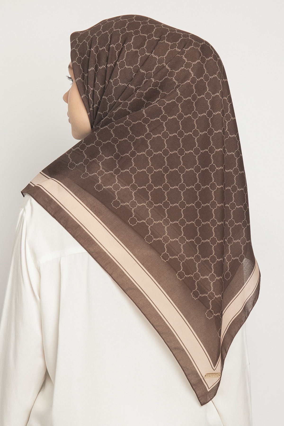 PARTE Primrose Scarf - Mocha Mousse