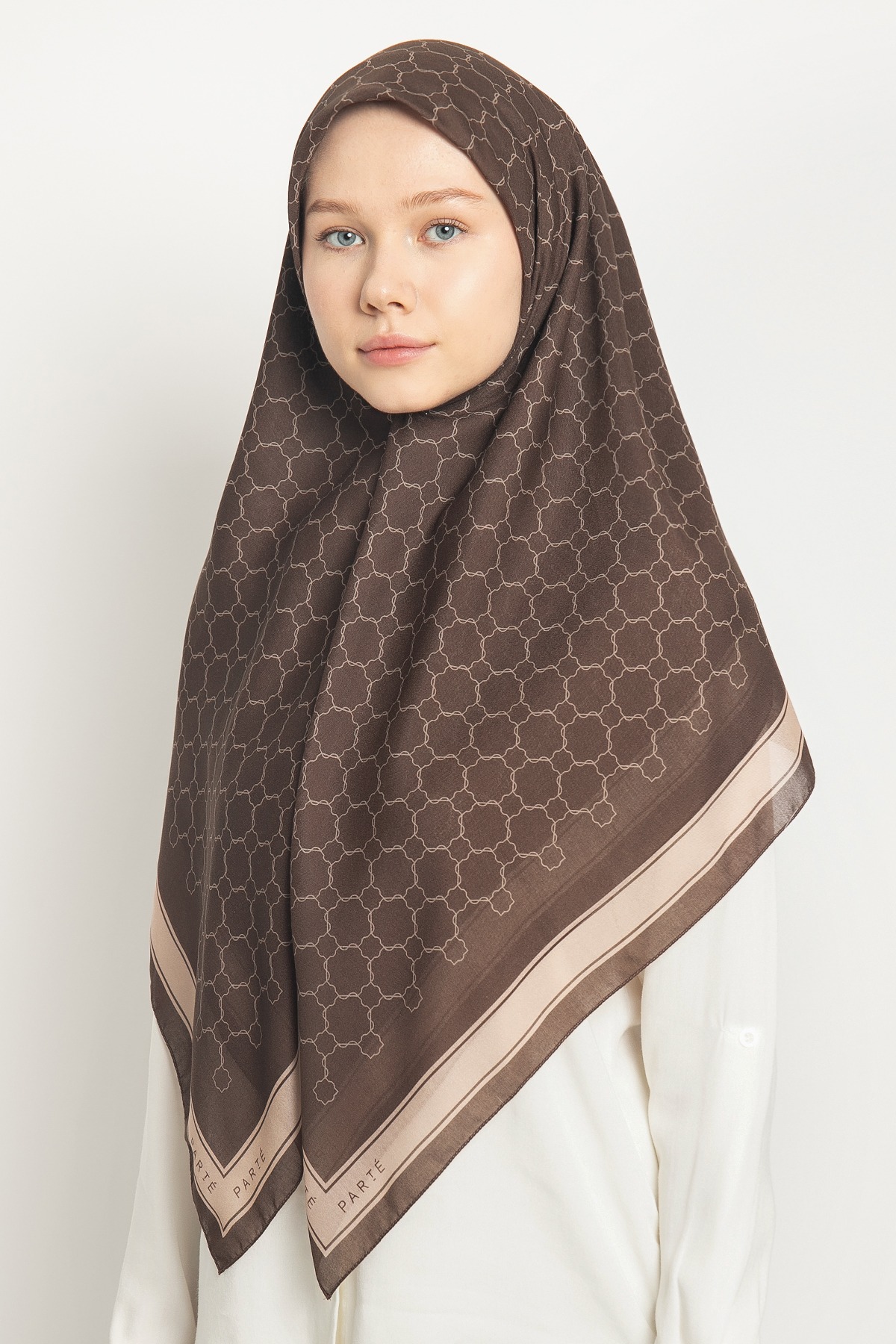 PARTE Primrose Scarf - Mocha Mousse