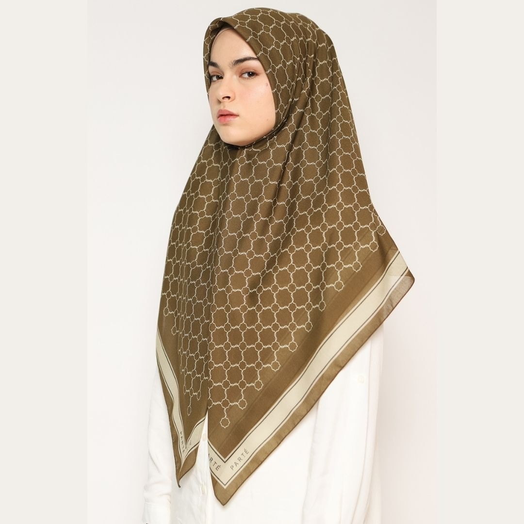 PARTE Primrose Scarf - Olivine