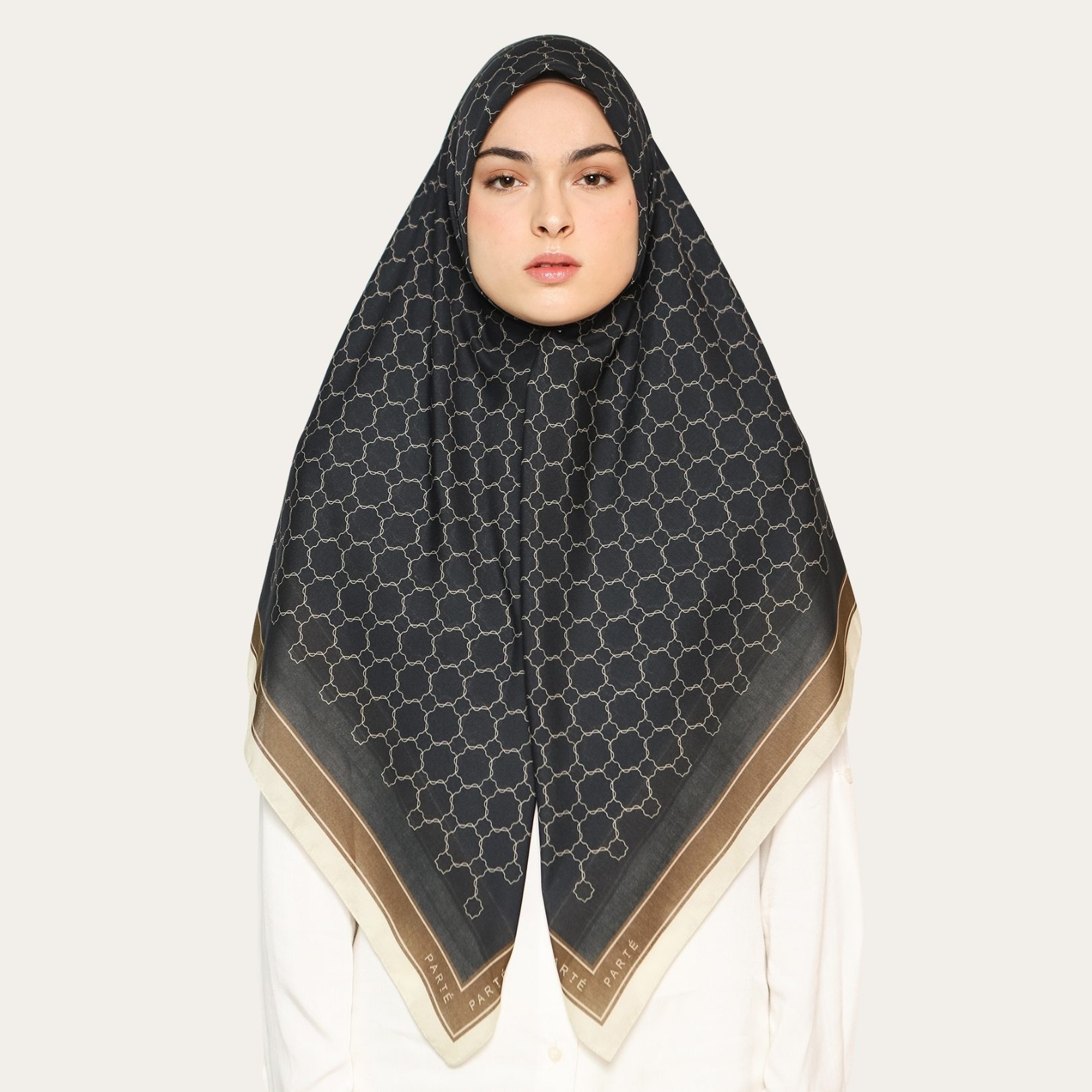 PARTE Primrose Scarf - Frost Noir