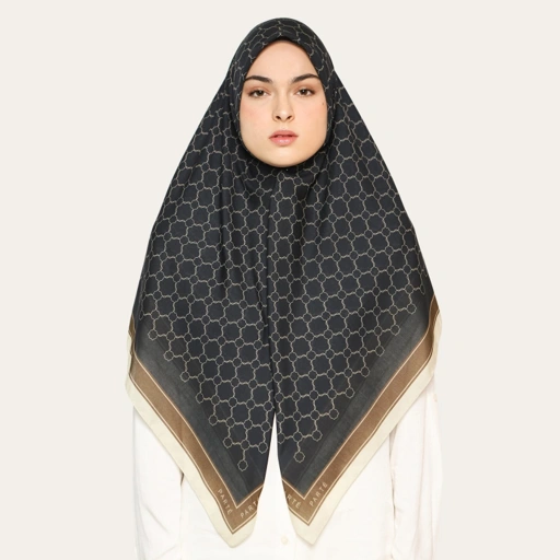 Image of PARTE Primrose Scarf - Frost Noir