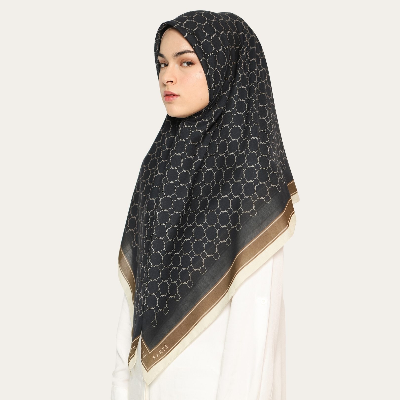 PARTE Primrose Scarf - Frost Noir