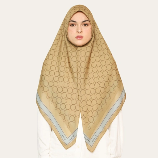 Image of PARTE Primrose Scarf - Misty Mustard