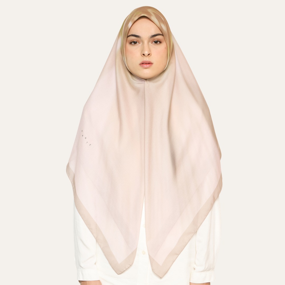 PARTE Frida Scarf - Blush Verdura