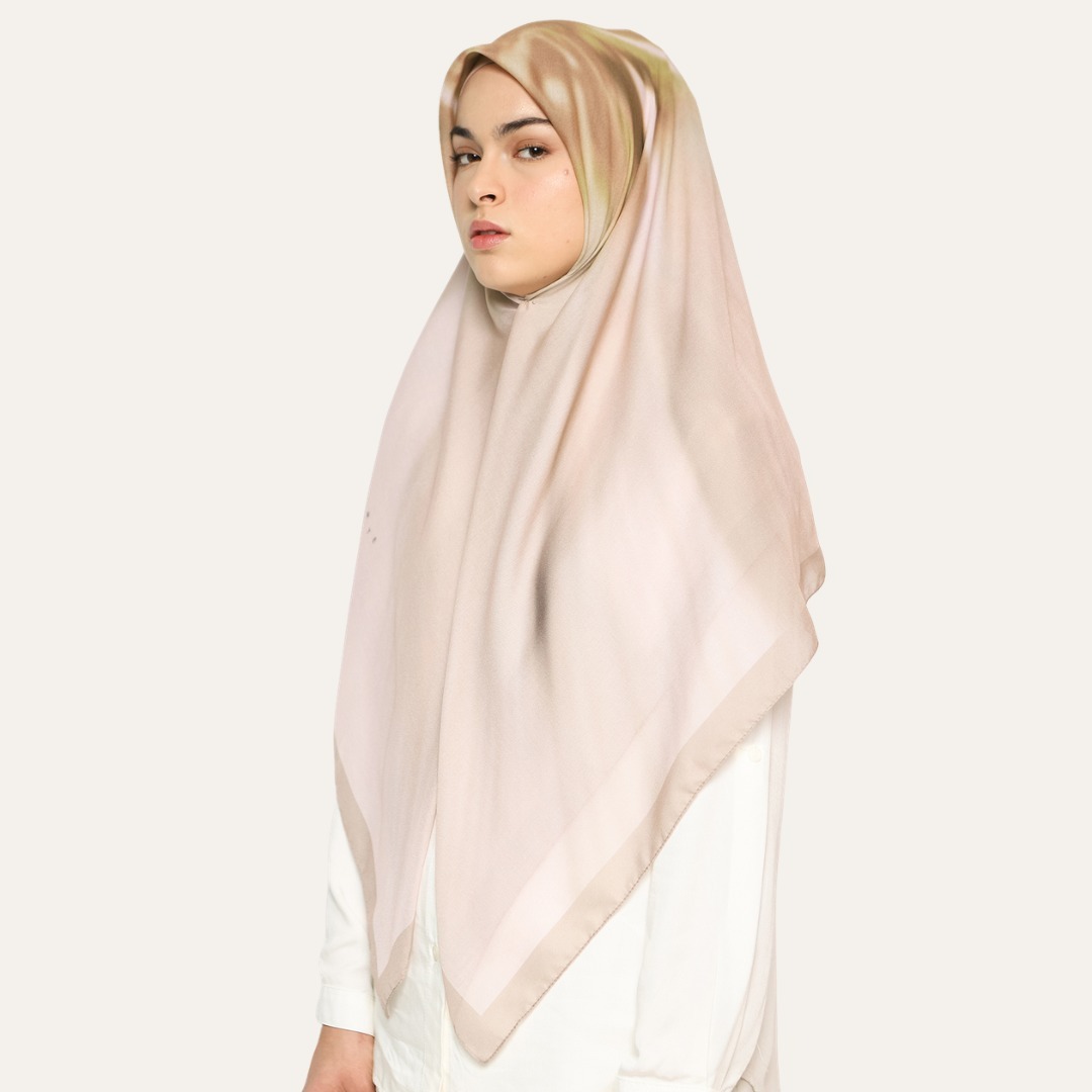 PARTE Frida Scarf - Blush Verdura