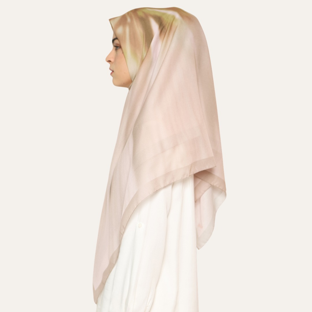 PARTE Frida Scarf - Blush Verdura