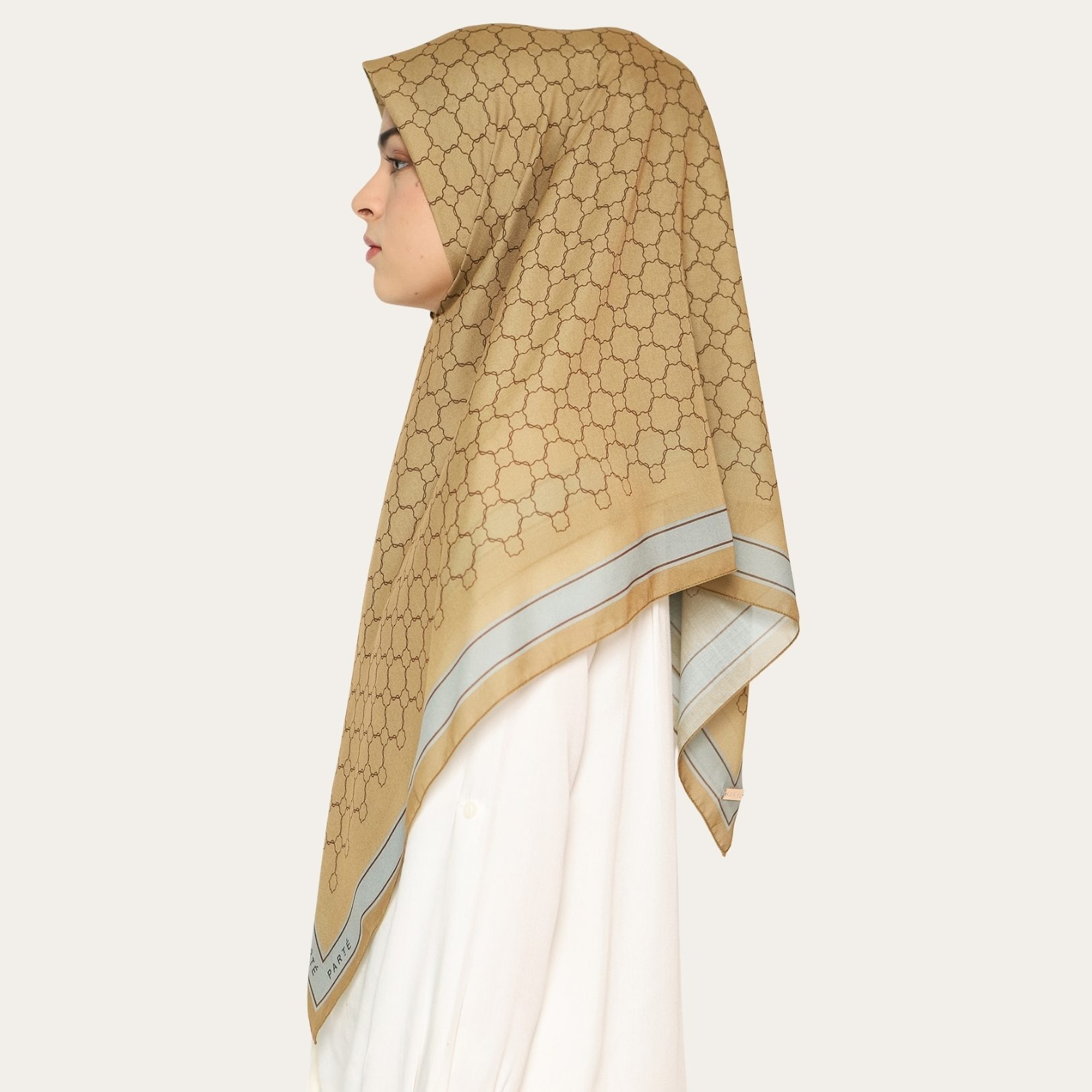 PARTE Primrose Scarf - Misty Mustard