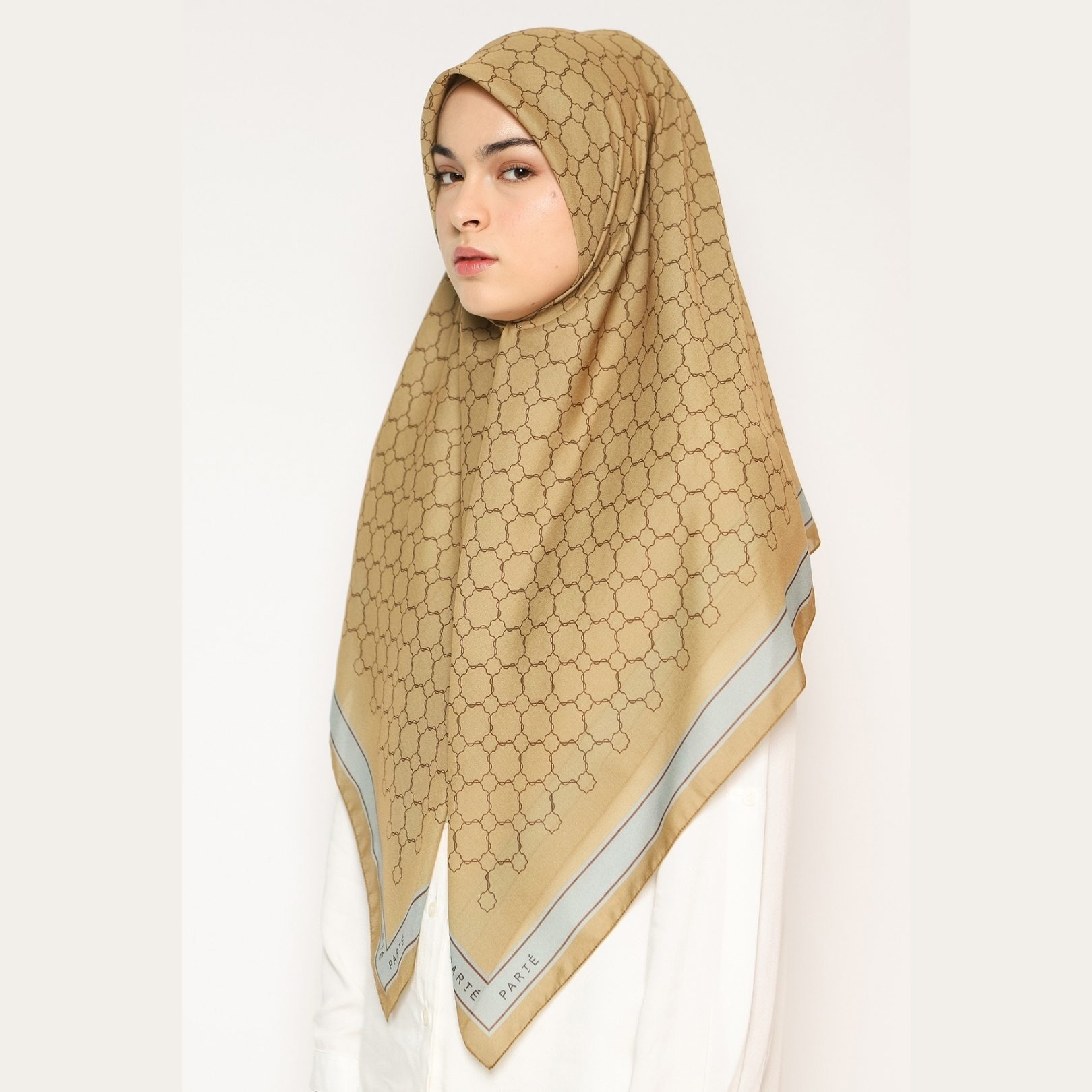 PARTE Primrose Scarf - Misty Mustard