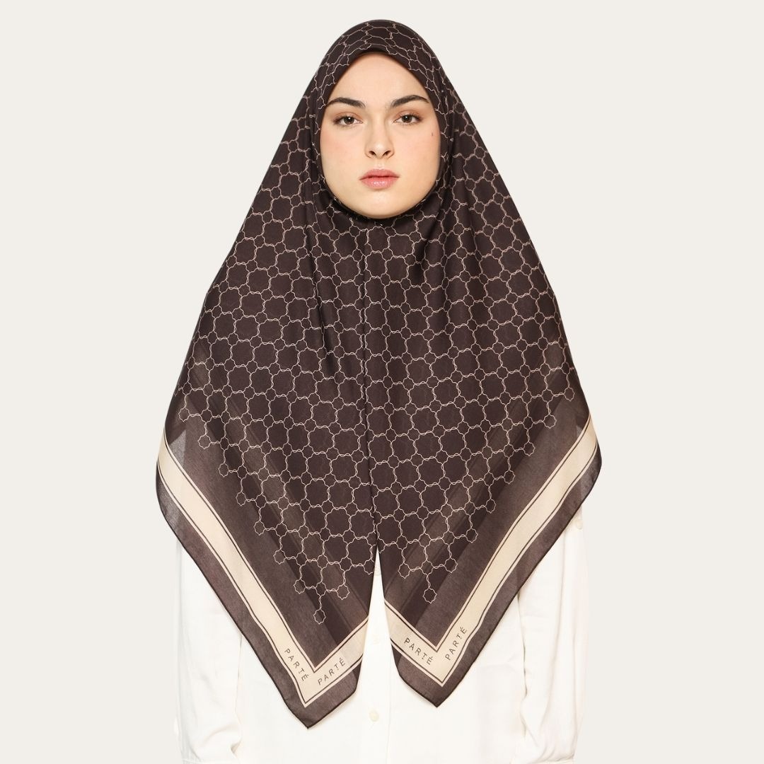 PARTE Primrose Scarf - Burnt Burgundy