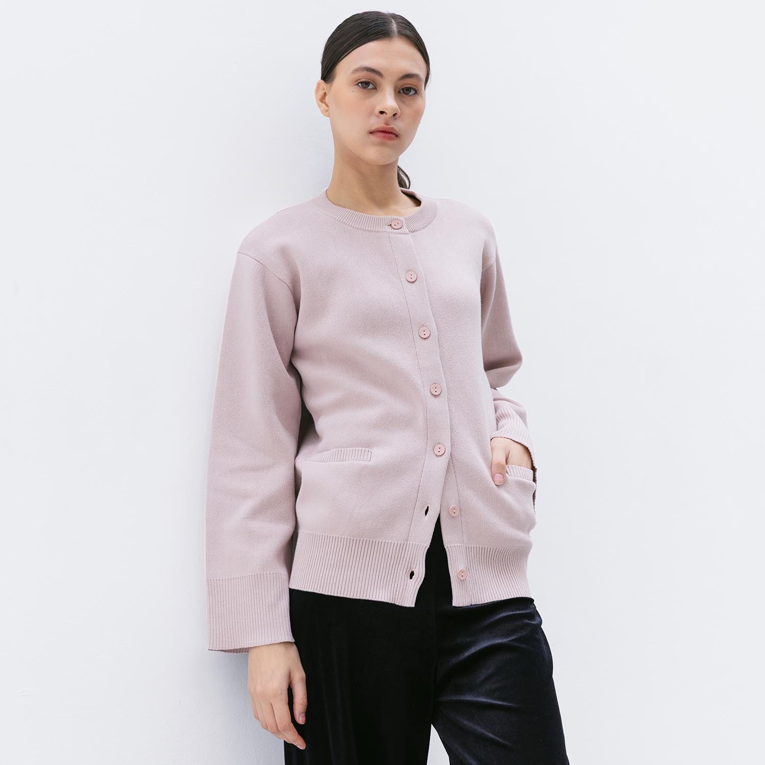 Ann Knit Top - Pink